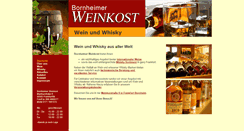 Desktop Screenshot of bornheimerweinkost.de